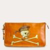 Regia Marina, Skull & Cross Bones Leather Sleeve -REMAKE©-